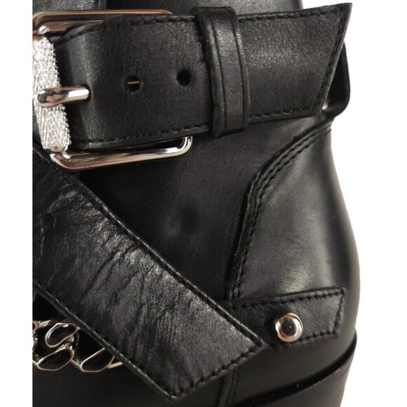 AMIRI Jodhpur Chain Boots 39 US 6 Mens Black Leather ASIS - Picture 11 of 16